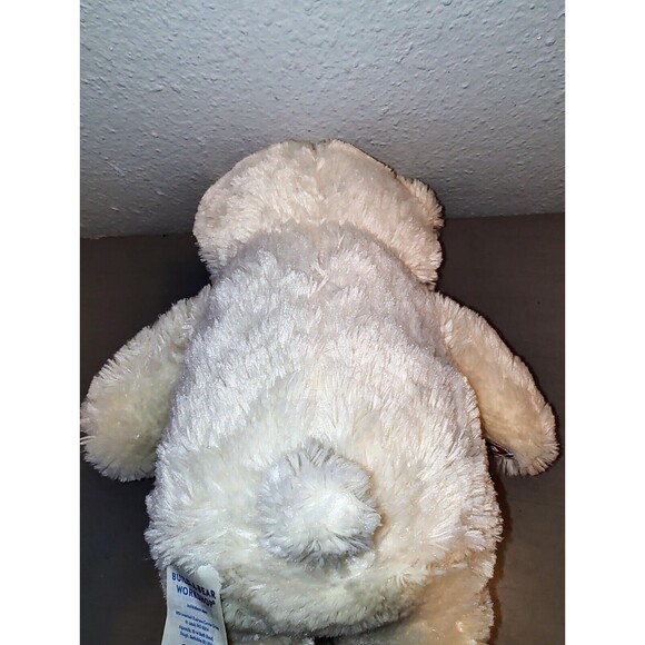 Build A Bear Lil Coconut Cub Cream Teddy Bear Plush Stuffed Animal - Picture 7 of 10